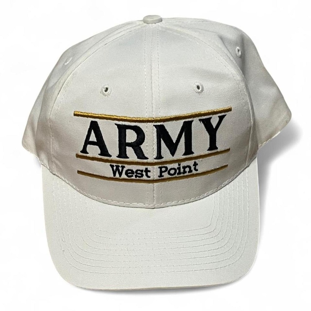 Army West Point white baseball‎ cap the game Russel